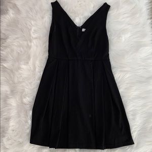 TOBI black skater dress